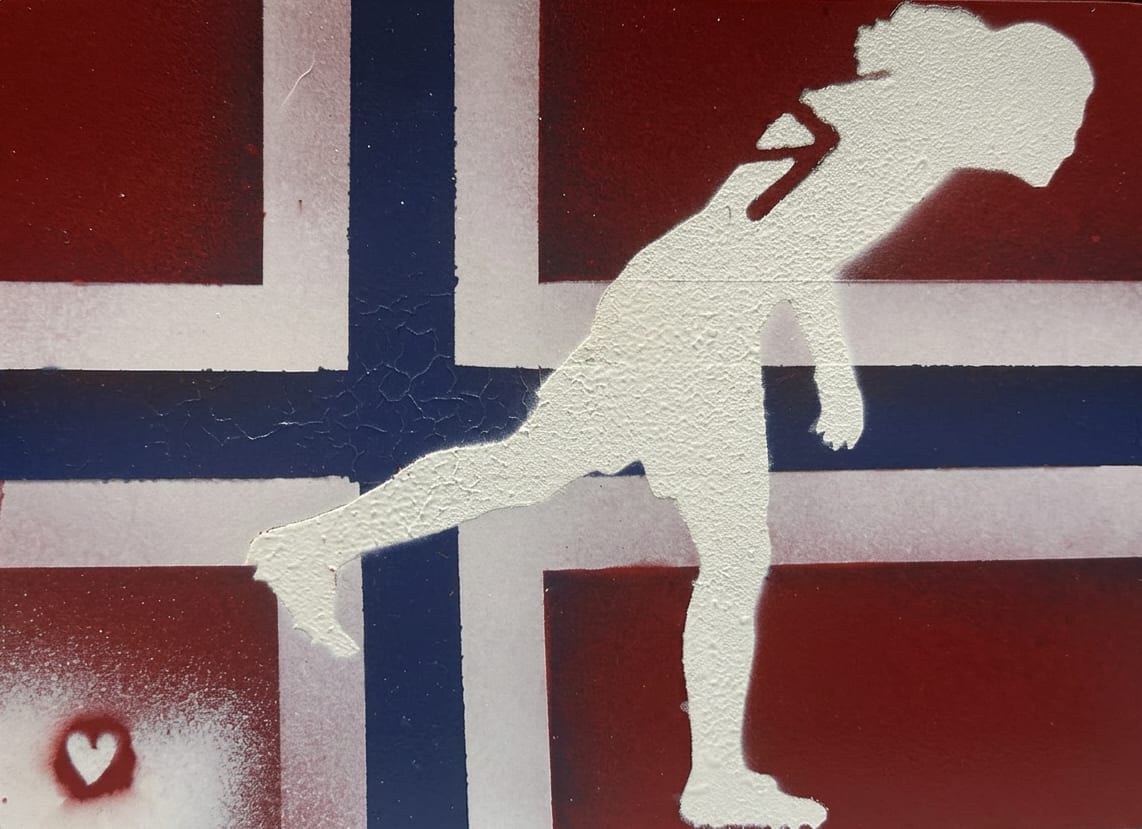 Norway — Haaland — handmade original